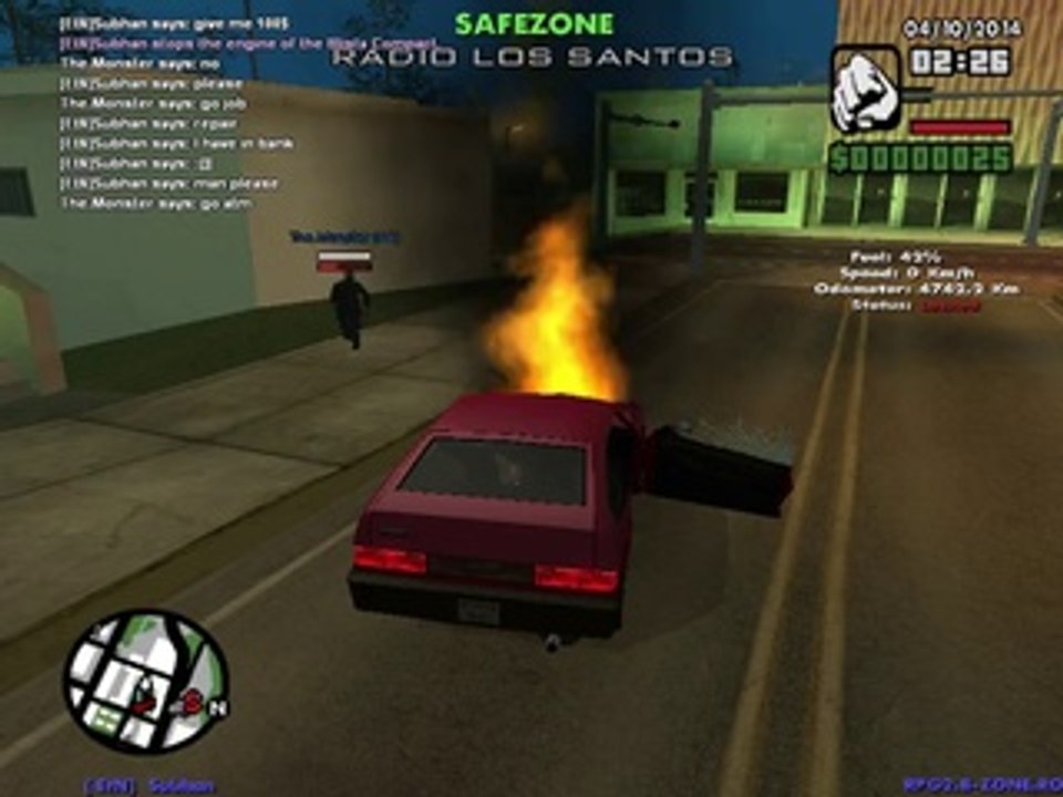 rpg2 B-zone car ramming proof.