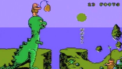 CGR Undertow - CAVEMAN GAMES review for NES