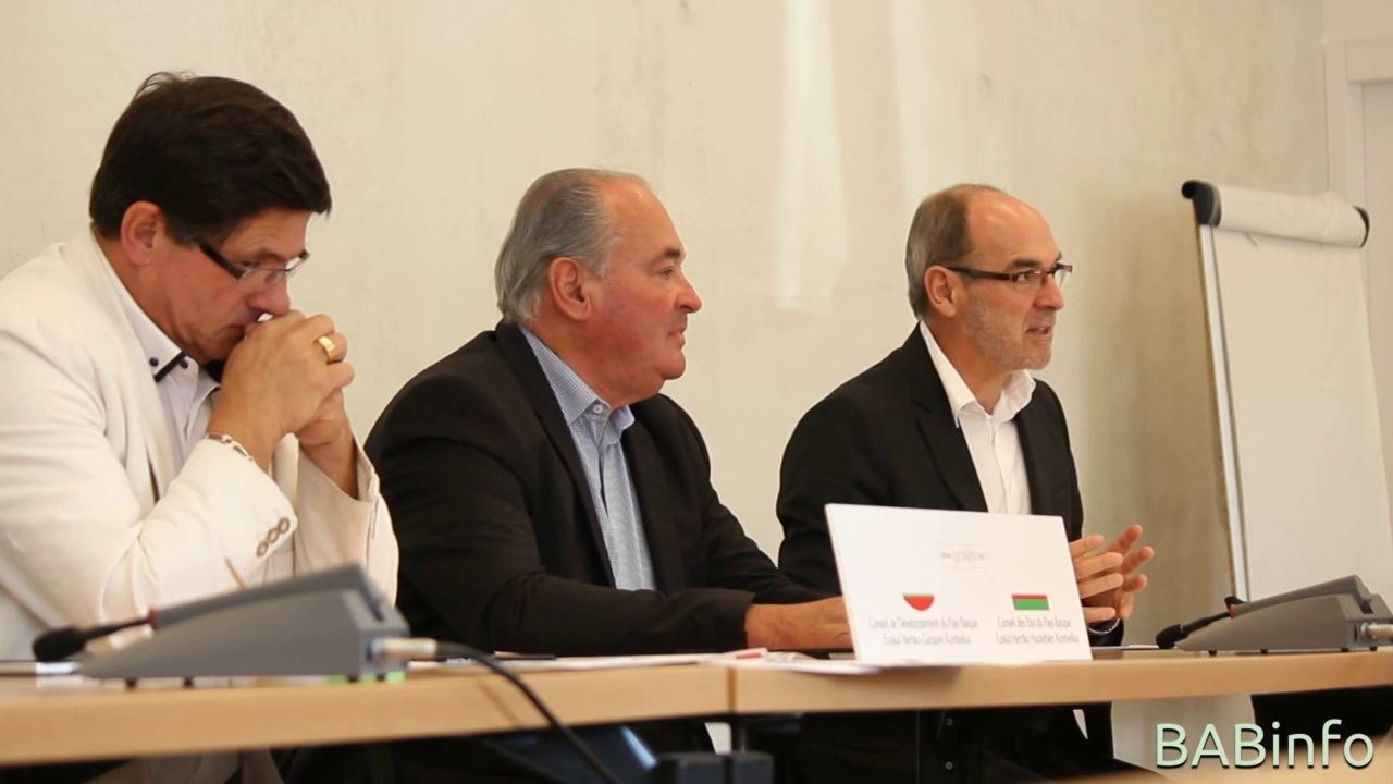 Jean-Jacques Lasserre réagit aux propositions de l'État pour la future gouvernance du Pays Basque