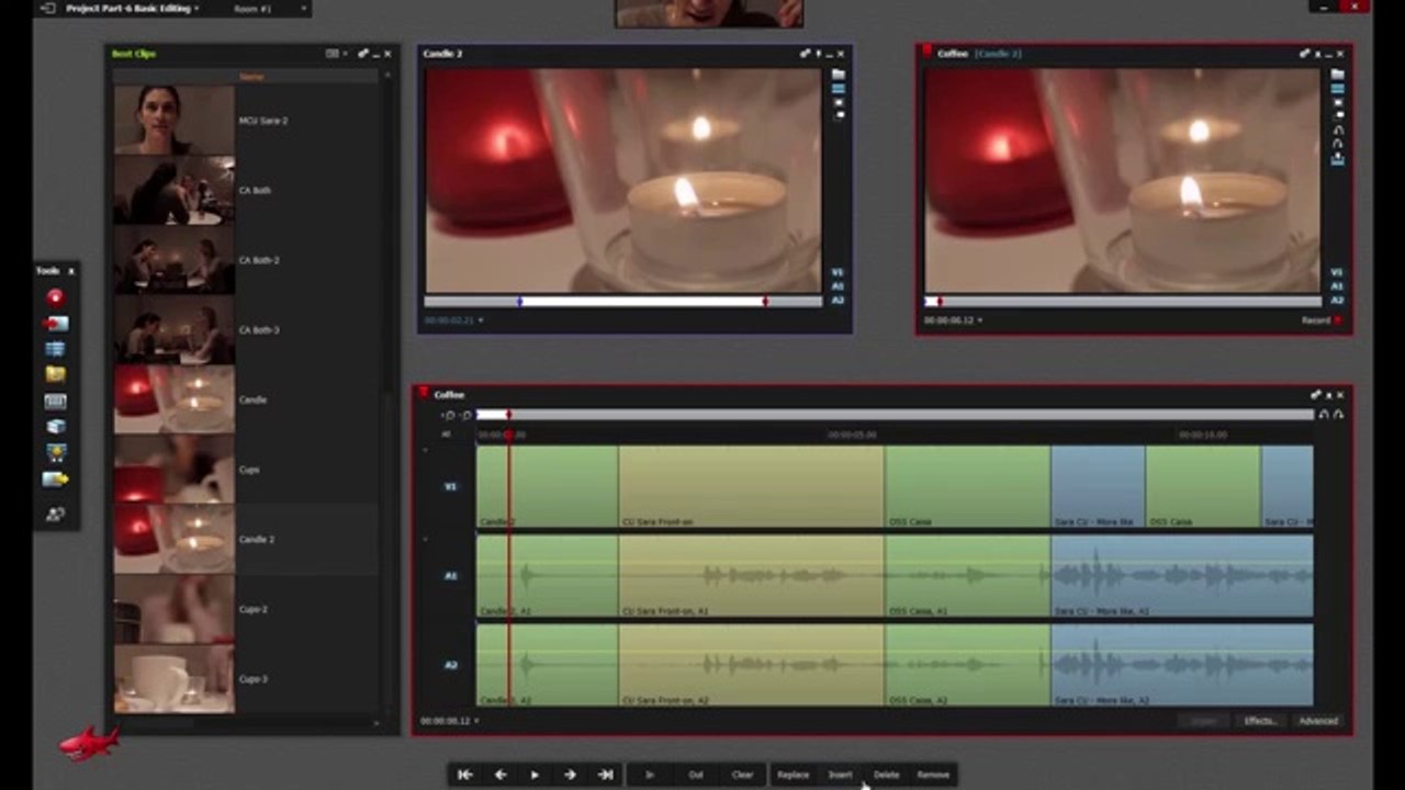 Tutorial  Lightworks - Basic Editing part 6