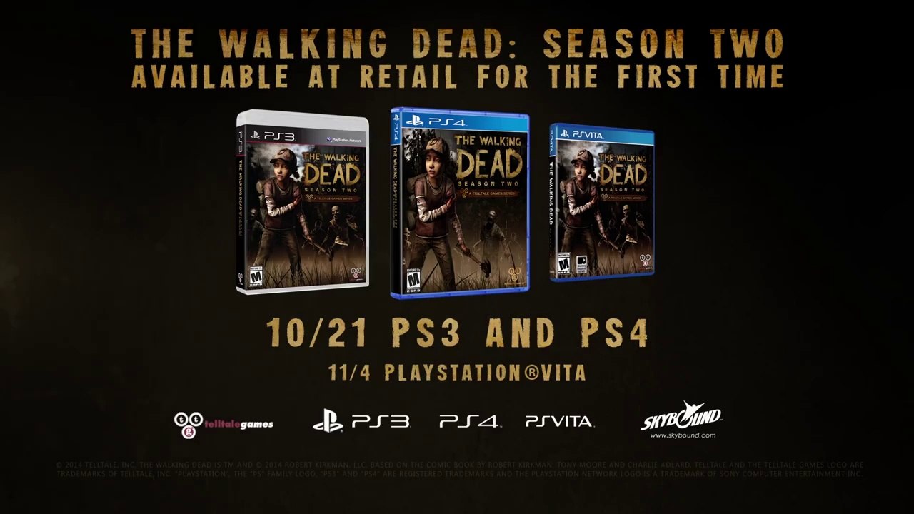 The Walking Dead Season Two   Season Finale Accolades Trailer   PS4  PS Vita Release Dates