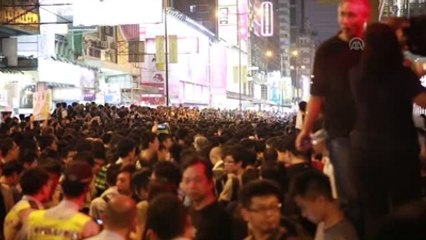 Pekin Yönetimi Destekçileri ve Eylemciler Arasında Çatışma (3) - Hong