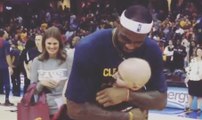 LeBron James Shares Special Moment with 16-Year-Old Battling Leukemia