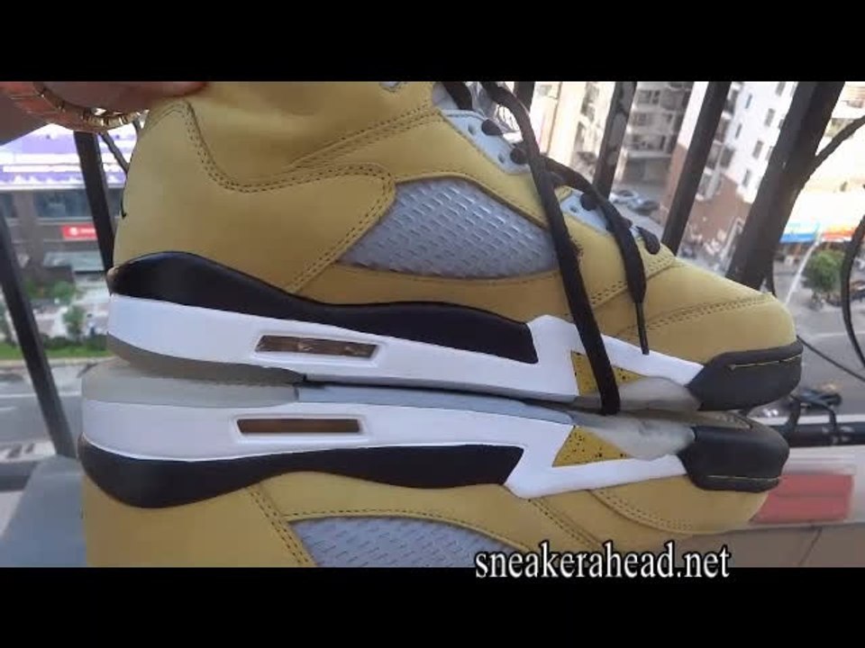 Authentic Air Jordan 5 Retro T23 Tokyo Shoes Reviews #SNEAKERS