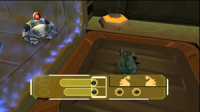 Ratchet & Clank 3 - Centre commandes : Accéde au site de lancement