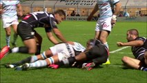 TOP14 - Racing-Brive: Essai 2 Juandre Kruger (RAC) - J8 - Saison 2014/2015