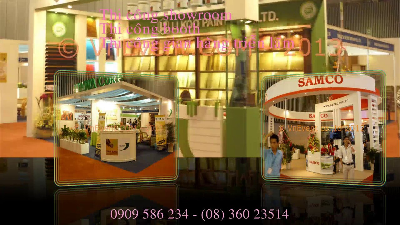 Thi công booth - showroom