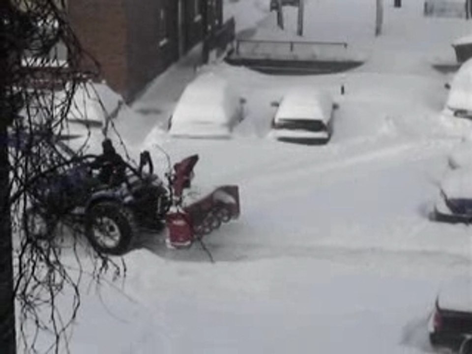 Tempête de neige