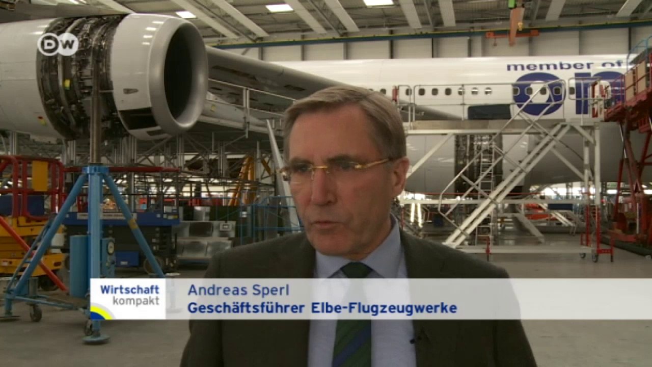 Millionenauftrag für Elbe-Flugzeugwerke | Wirtschaft kompakt