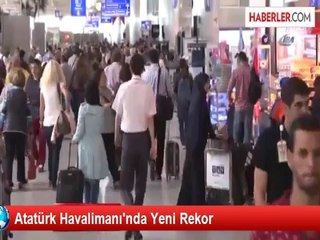 Atatürk Havalimanı'nda Yeni Rekor
