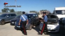Sannicandro di Bari (BA) - Scoperto deposito di auto rubate dai cc (03.10.14)