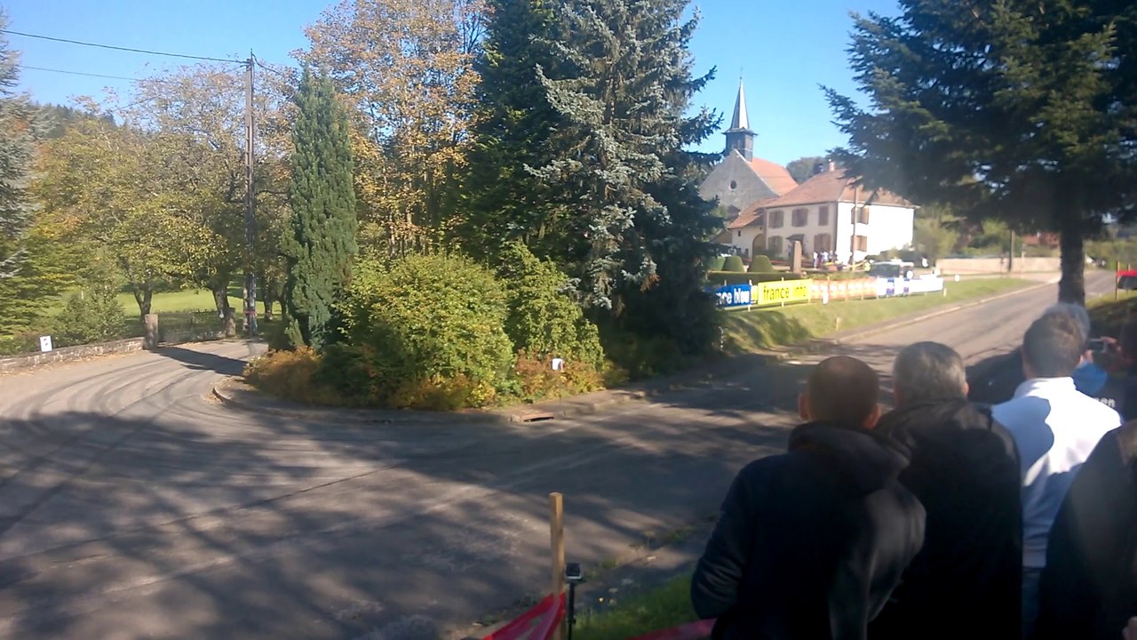 Rallye de france WRC 2014 , Es 2 pays dormont , mikkelsen épingle au Puid