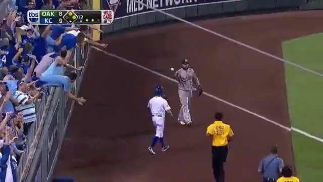 Kansas City Royals walk off Oakland Athletics ALDS