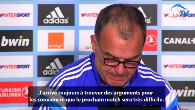Bielsa et Lemina avant Caen-OM