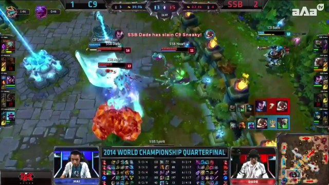 S4WC 1/4 - Samsung Blue vs Cloud 9 - Game 4 - League of Legends