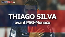 Thiago Silva avant PSG-Monaco