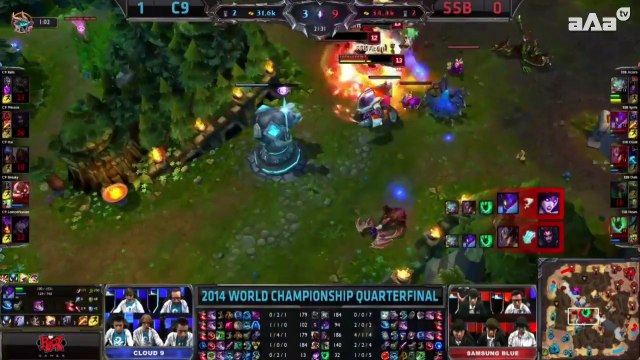 S4WC 1/4 - Samsung Blue vs Cloud 9 - Game 2 - League of Legends
