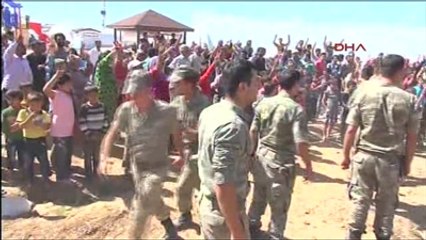 Şanlıurfa-Aktüel-2 Sınırı Geçenlere Güvenlik Güçlerinden Müdahale