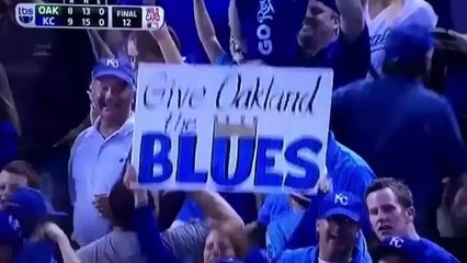 The Kansas City Royals beat the Oakland Athletics with a 12-inning