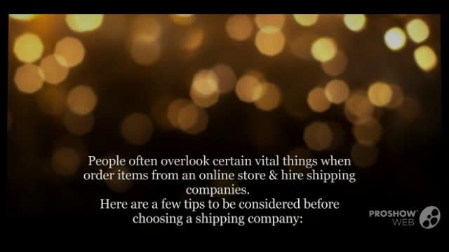 What to look when choosing a shipping Company