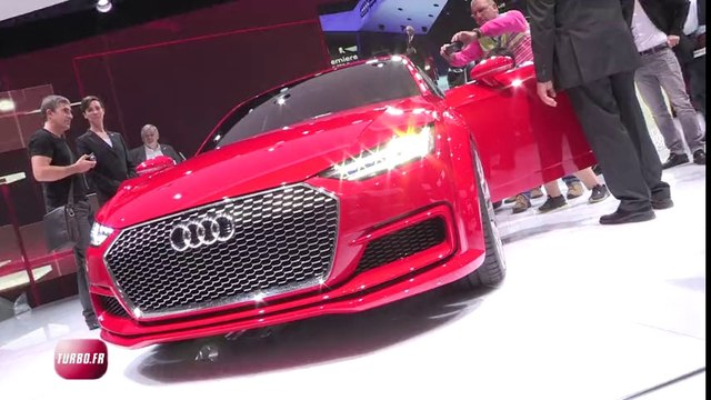 Audi TT Sportback Concept : Live Mondial Paris 2014