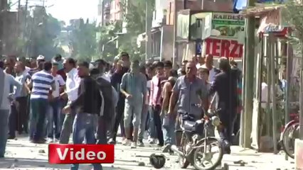 Ortalık savaş alanına döndü