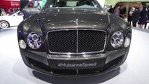 Mondial auto 2014 : Bentley Mulsanne Speed