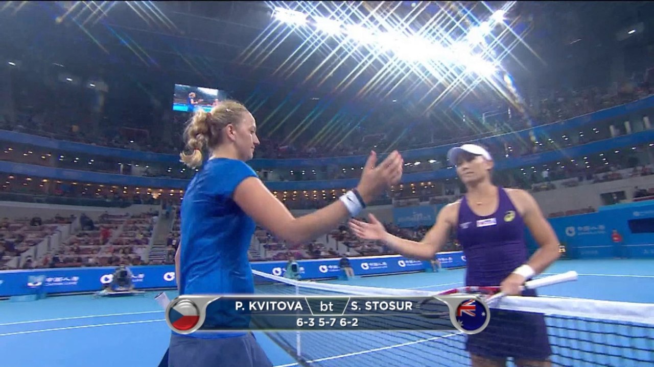 Peking: Über 2 Stunden! Kvitova im Finale