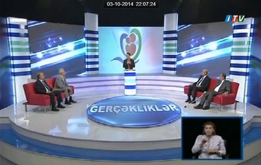 "Gerçəkliklər" tok-şou. 3-cü veriliş.03.10.2014