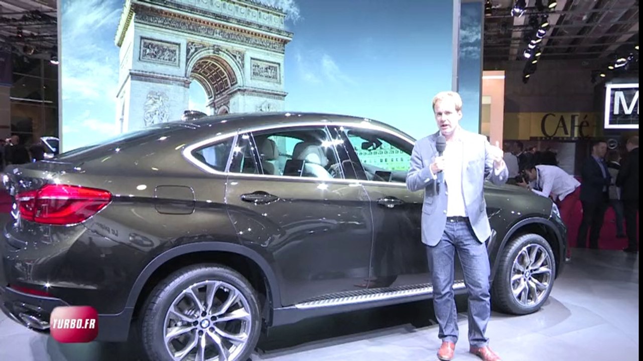 BMW X6 II : Live Mondial Paris 2014