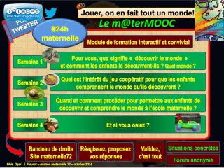 24 heures de la maternelle 72 : le m@terMOOC