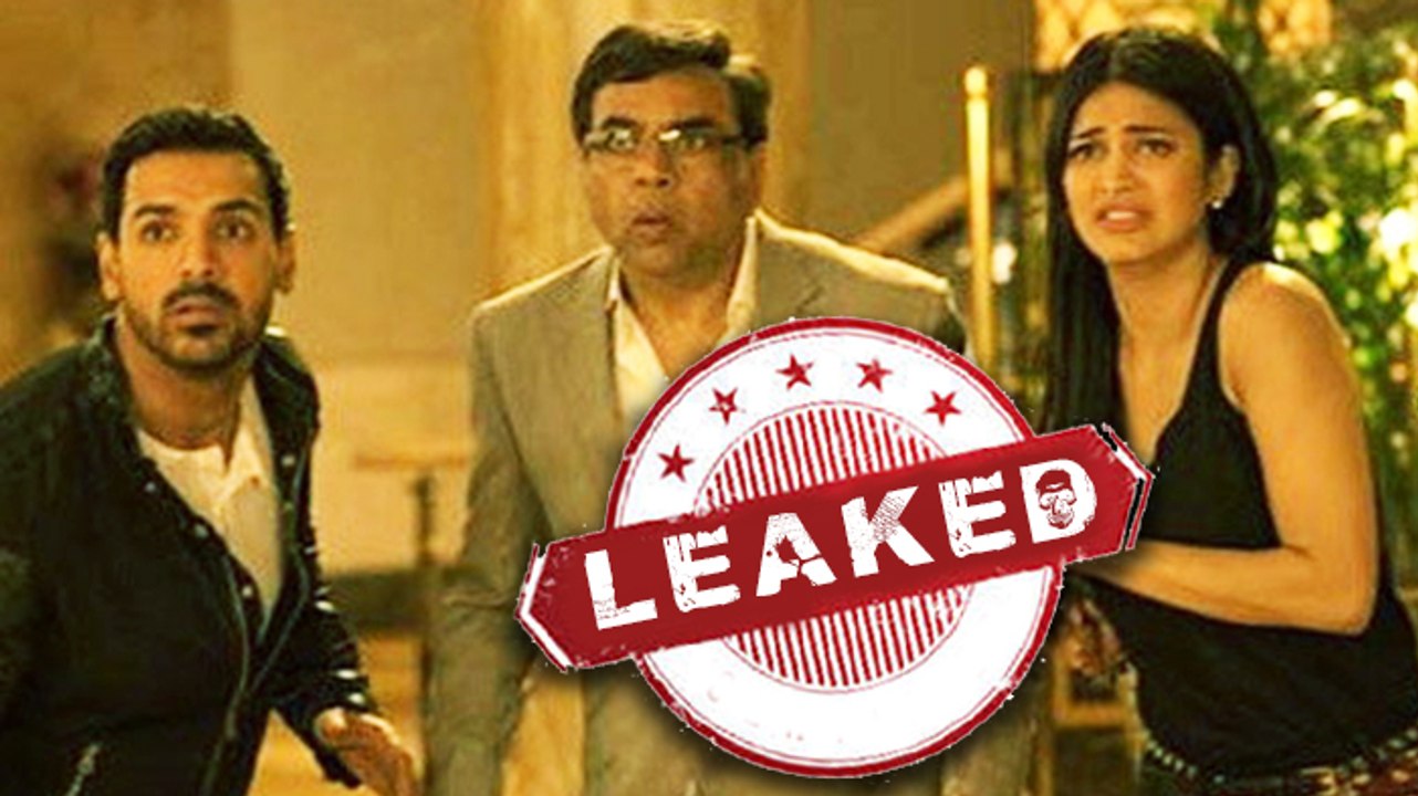 John Abraham's "Welcome Back" On Location Pictures LEAKED !