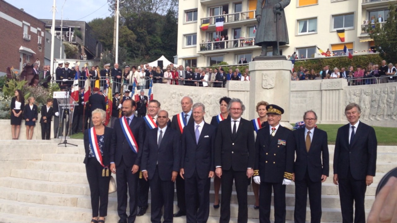 Le roi des Belges célèbre les cent ans de l'exil du gouvernement belge
