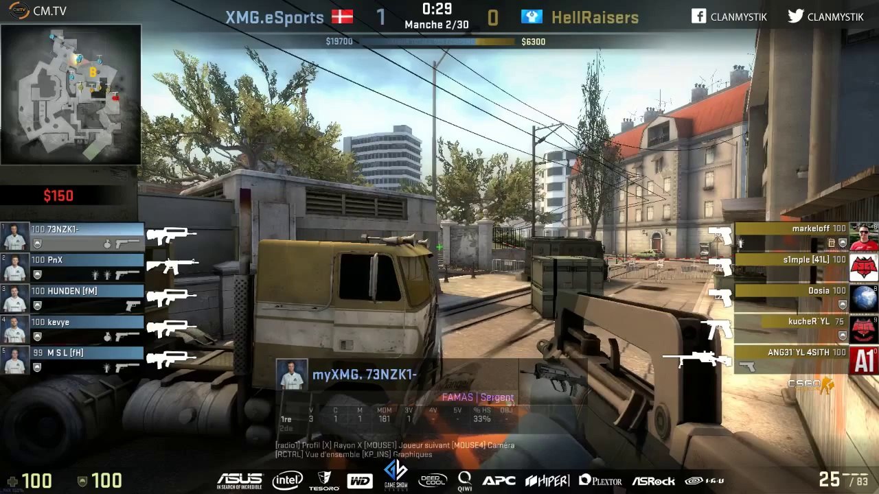 HellRaisers vs myXMG CM.TV GAMESHOW LAN Finals Map (Overpass)