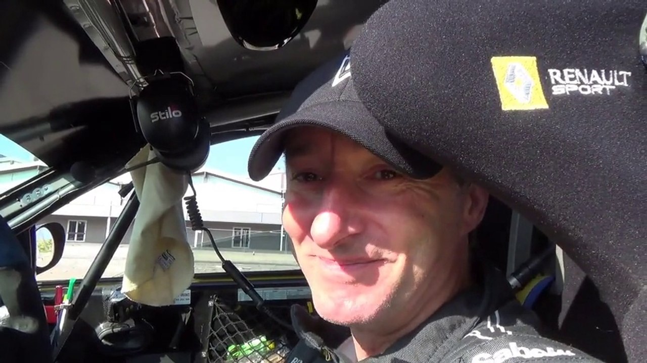 Olivier Courtois, premier Alsacien lors de la 2e journée du rallye de France-Alsace 2014