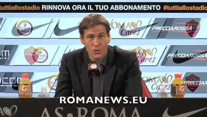 Garcia: “A Torino con ambizione e fiducia. In palio solo i 3 punti, non si decide il campionato"