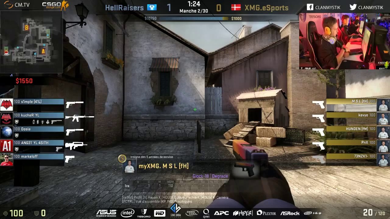 HellRaisers vs myXMG CM.TV GAMESHOW LAN Finals Map (Mirage Inferno)