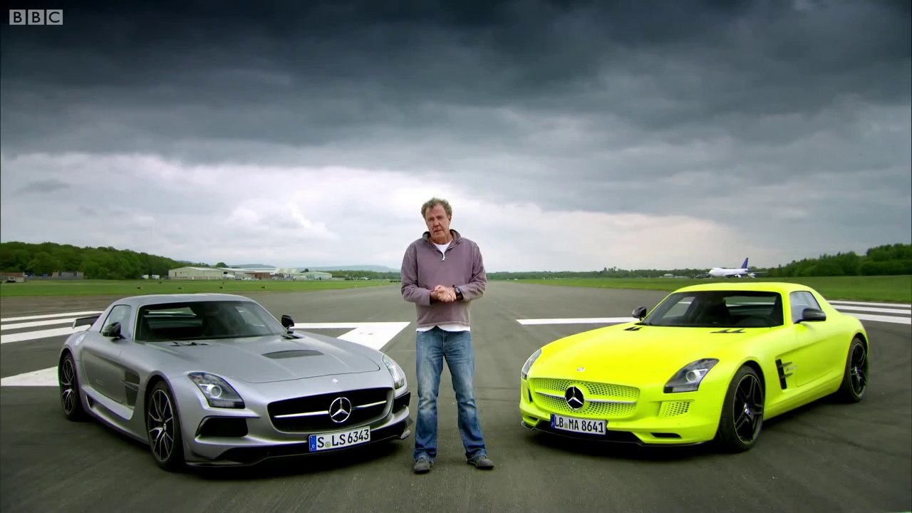 Benzin vs Elektrik - Mercedes SLS AMG - Son Hız [HD] - Araba Tutkum