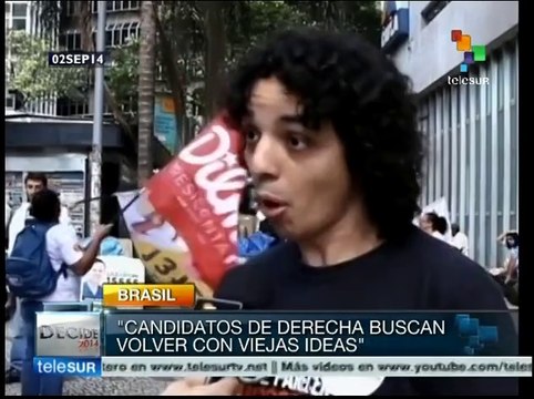 Brasil: últimos sondeos evidencian declive de candidatos derechistas