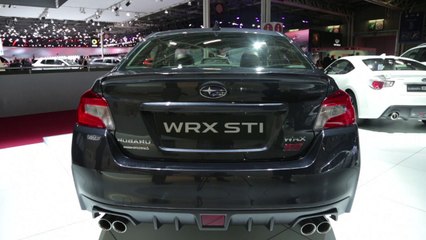Vidéo Subaru WRX STI au Mondial de l'Automobile 2014 - L'argus