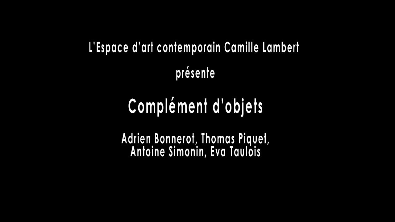 COMPLEMENT D'OBJETS