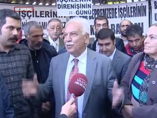 VANLI İŞÇİLER DİRENİŞTE