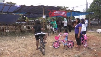 Arefe Gününde Çocuklarını Kurban Pazarına Götürüyorlar