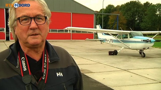 Vliegtuigraamje open voor Groningen van Boven - RTV Noord