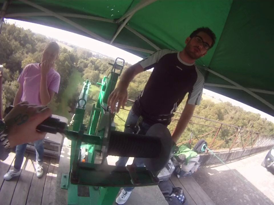 Préparation saut dans le vide!!