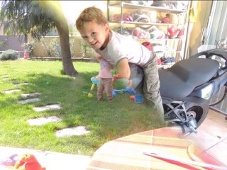 Lou Céline et p'tit Sashanou