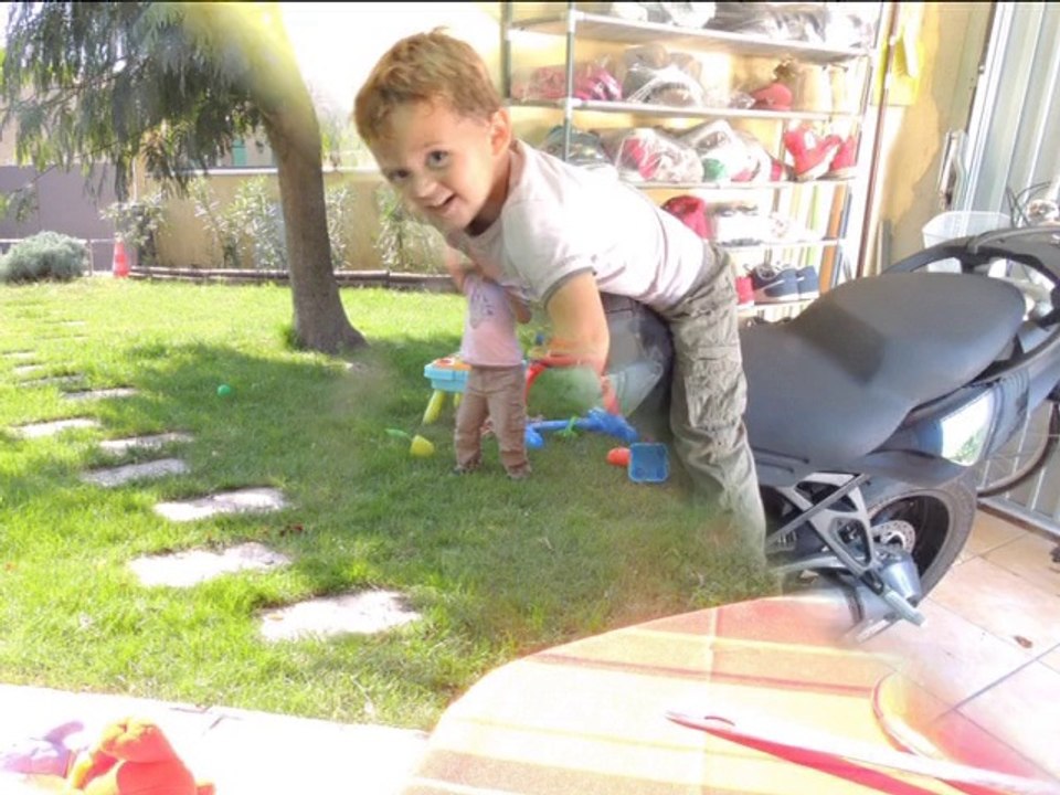 Lou Céline et p'tit Sashanou