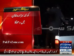 Suicide attack kills 5 in Quetta's Hazara Town