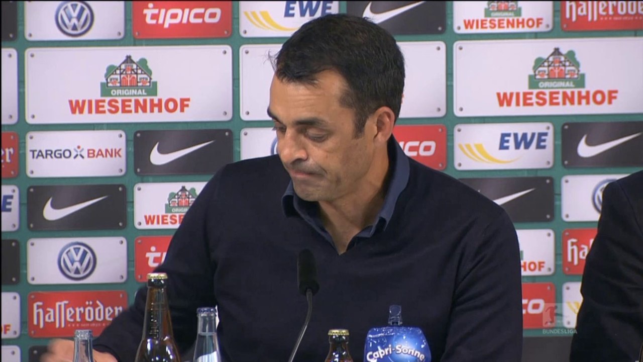 Werder Letzter — Dutt: 'Ein Punkt ist zu wenig'