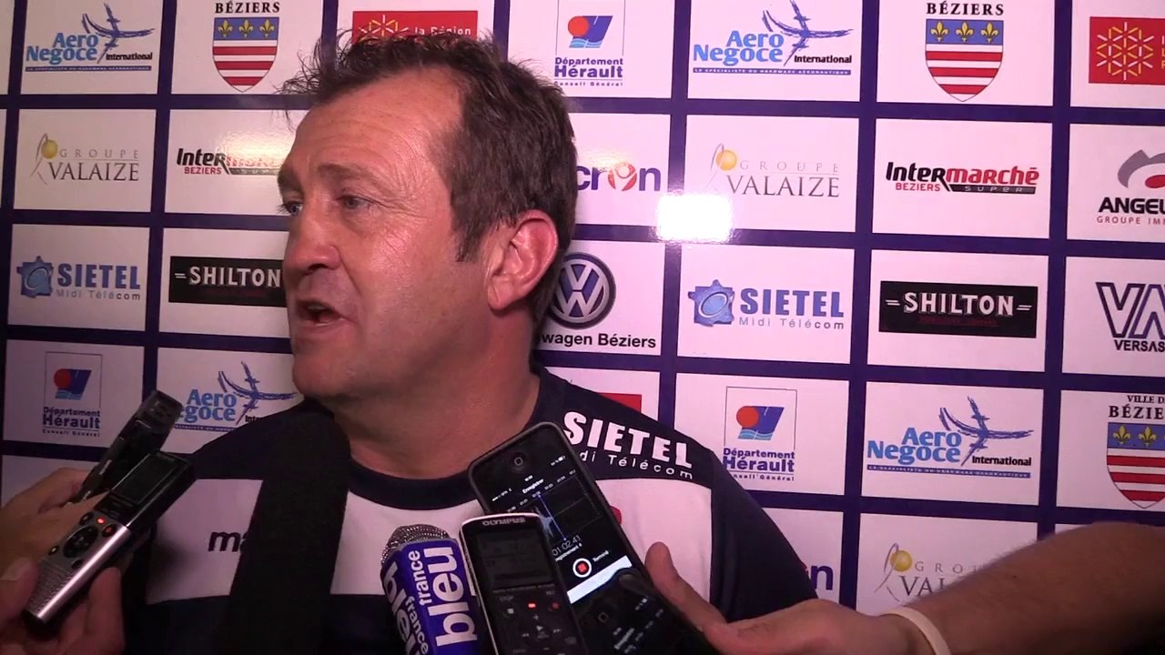 6° Journée de ProD2 ASBH Biarritz Réaction Christophe Hamacek